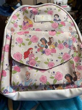 Disney Princess Floral Mini Backpack